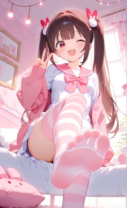 二次元 美图壁纸 萝莉少女 粉色系