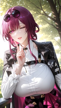 卡芙卡 崩坏星穹铁道 二次元 御姐 完美身材