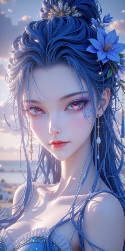 敖闰。#美出高级感 #御姐  #仙气十足 #哪吒之魔童闹海