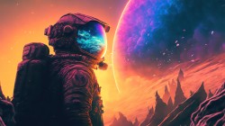 宇航员 太空 桌面壁纸