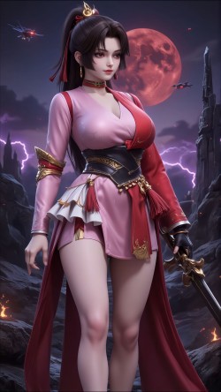 王者荣耀 云缨。游戏美女壁纸