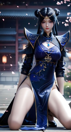 李少英 国漫美女 动漫推荐 大长腿美女 沧元图