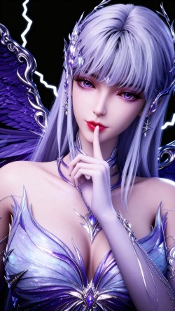 圣采儿4k手机壁纸超高清版 动漫国漫美女 神印王座