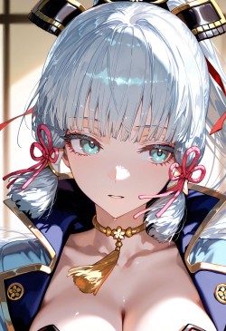 神里绫华 原神 二次元少女 高清美图壁纸