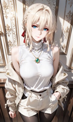 ai绘画 #二次元 #薇尔莉特 日漫