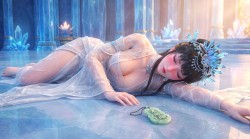 金光美人 金光布袋戏 AI生成 未珊瑚 电脑壁纸 电脑桌面