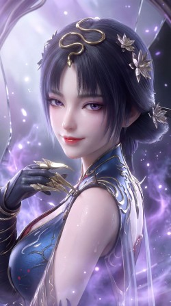 玄界之门 金小钗 国漫女神 姑射仙子 壁纸分享 搜神记 修仙