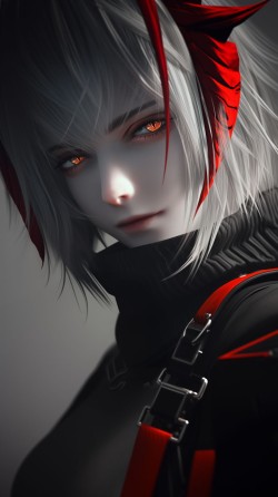 明日方舟 夕 年 斯卡蒂 锁屏壁纸