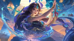 王者荣耀 朵莉亚 神骥 鸣幻洲 高清壁纸