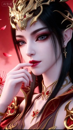 动漫斗破苍穹也快大结局了吧，美杜莎女王4k壁纸 国漫女神