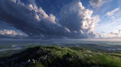 奇云风景桌面壁纸