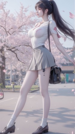 【斗罗大陆】小舞校园装。#国漫 #壁纸 #斗罗大陆 #小舞 #热点