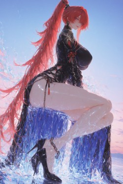 鸣潮 二次元 游戏二创 吟霖 游戏人物