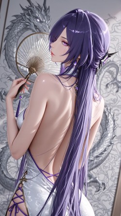 崩坏星穹铁道 游戏二次元壁纸分享 旗袍 露背