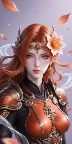 斗罗大陆绝世唐门橘子，国漫女神美女图片精选壁纸