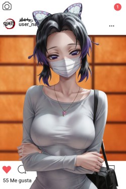 动漫日漫二次元 今日打卡无限城 鬼灭之刃 蝴蝶忍 甘露寺蜜璃 无惨 香奈乎