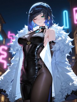 夜兰喝醉了。#原神 #夜兰 #二次元 #壁纸