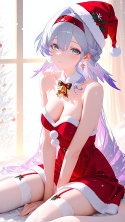 崩坏星穹铁道 二次元圣诞装系列美图 游戏角色 性感福利