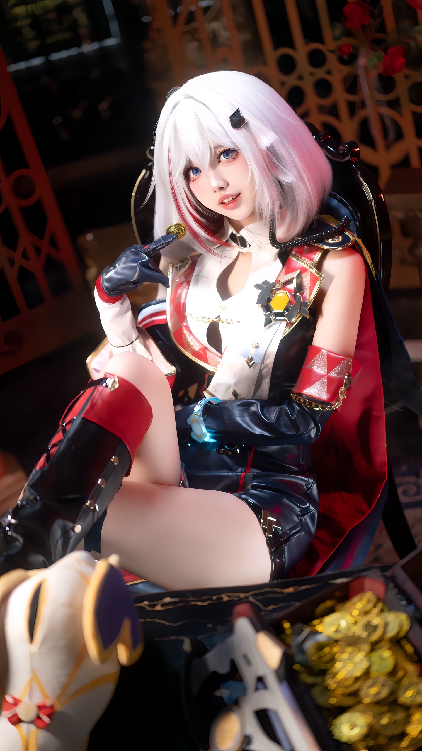 dy@绝世蘑菇,cos壁纸,cosplay,手机高清壁纸,美女壁纸2,第4张