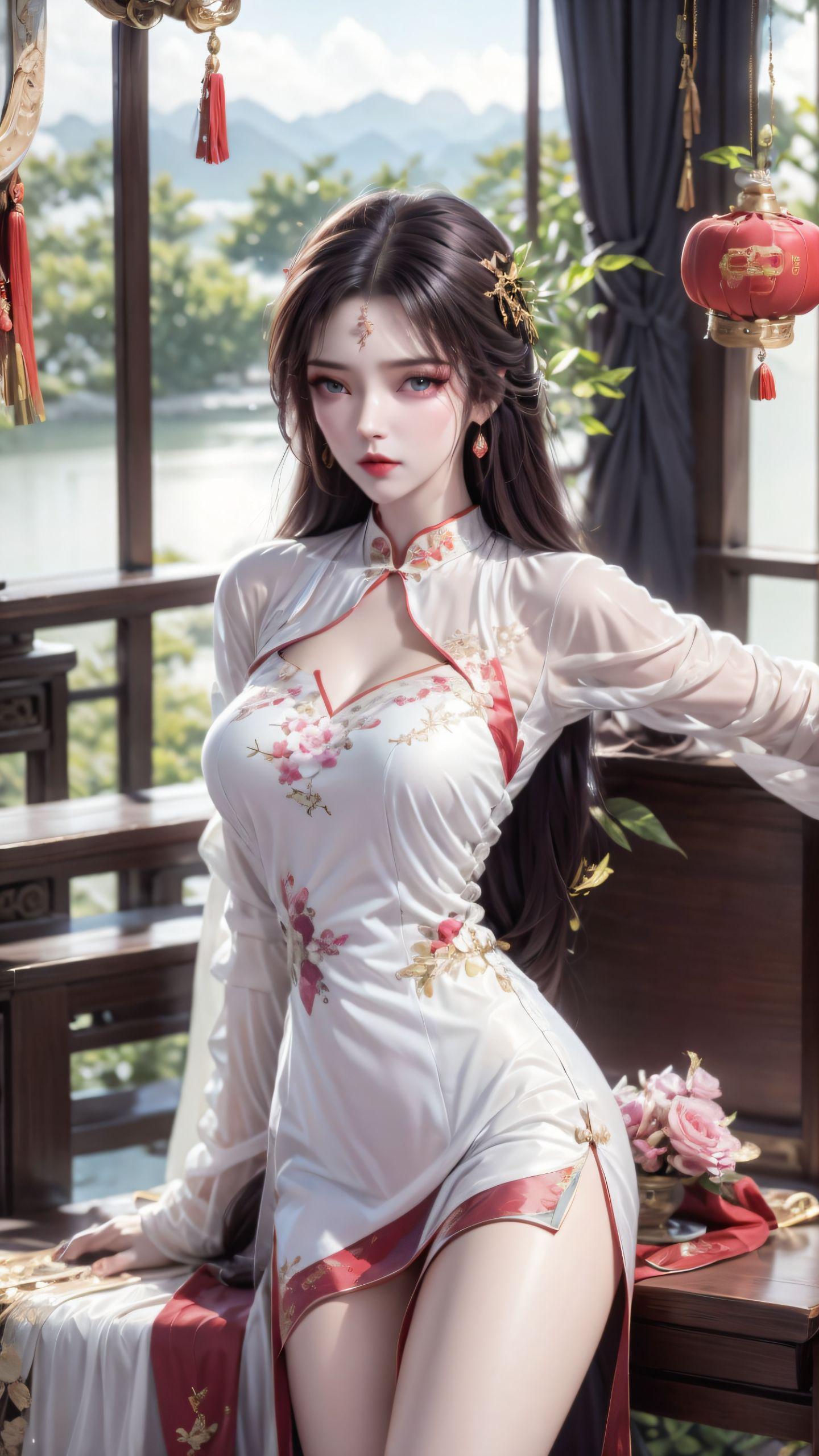 完美世界#云曦#旗袍#国风古韵,第2张