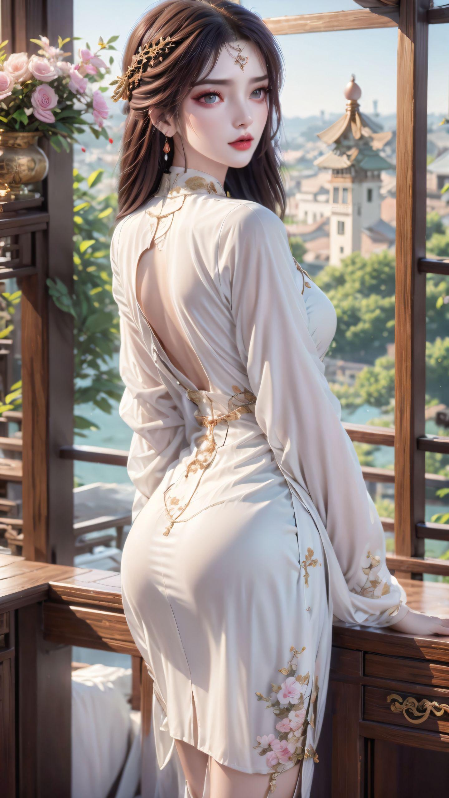 完美世界#云曦#旗袍#国风古韵,第3张