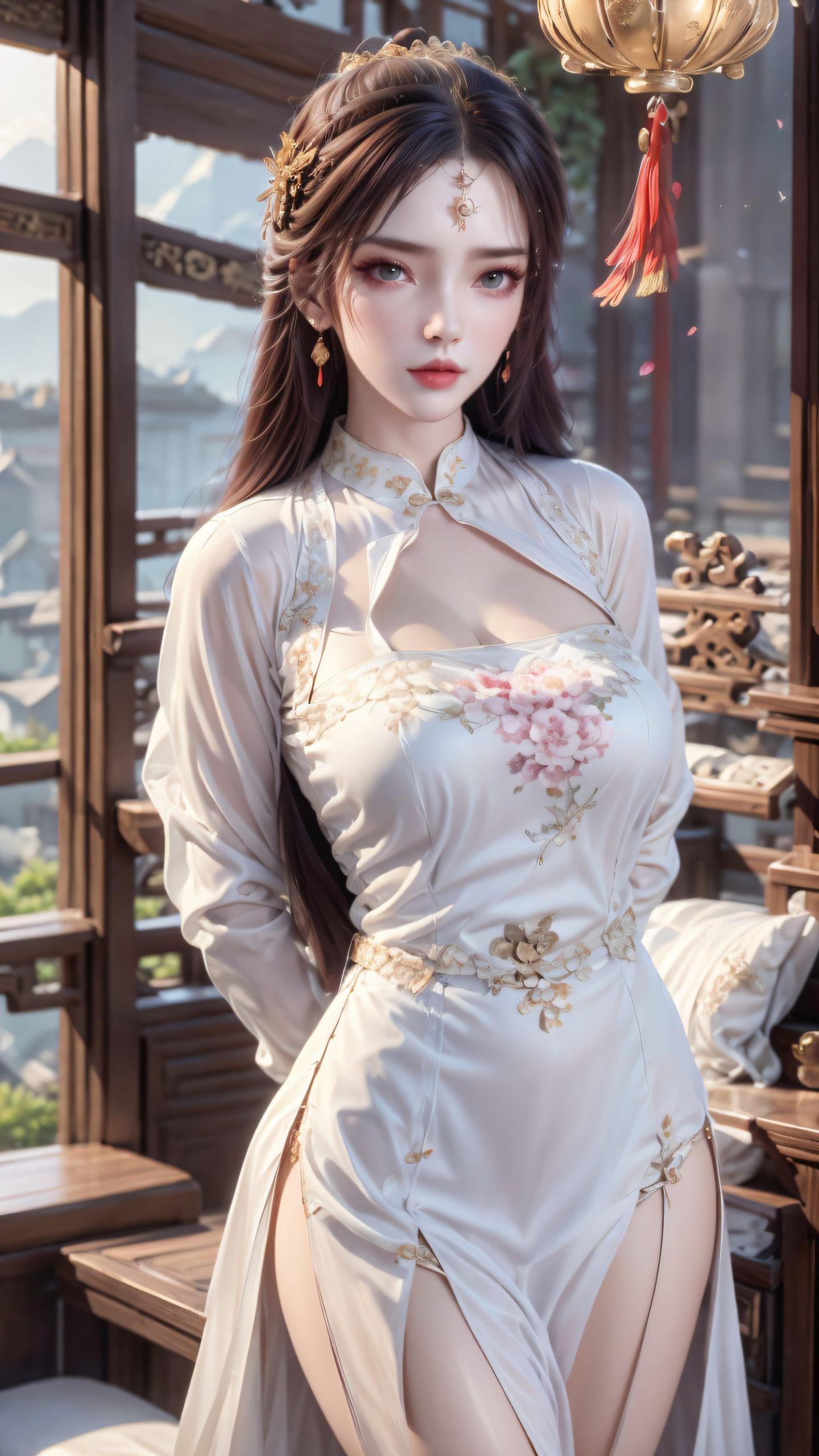 完美世界#云曦#旗袍#国风古韵,第4张