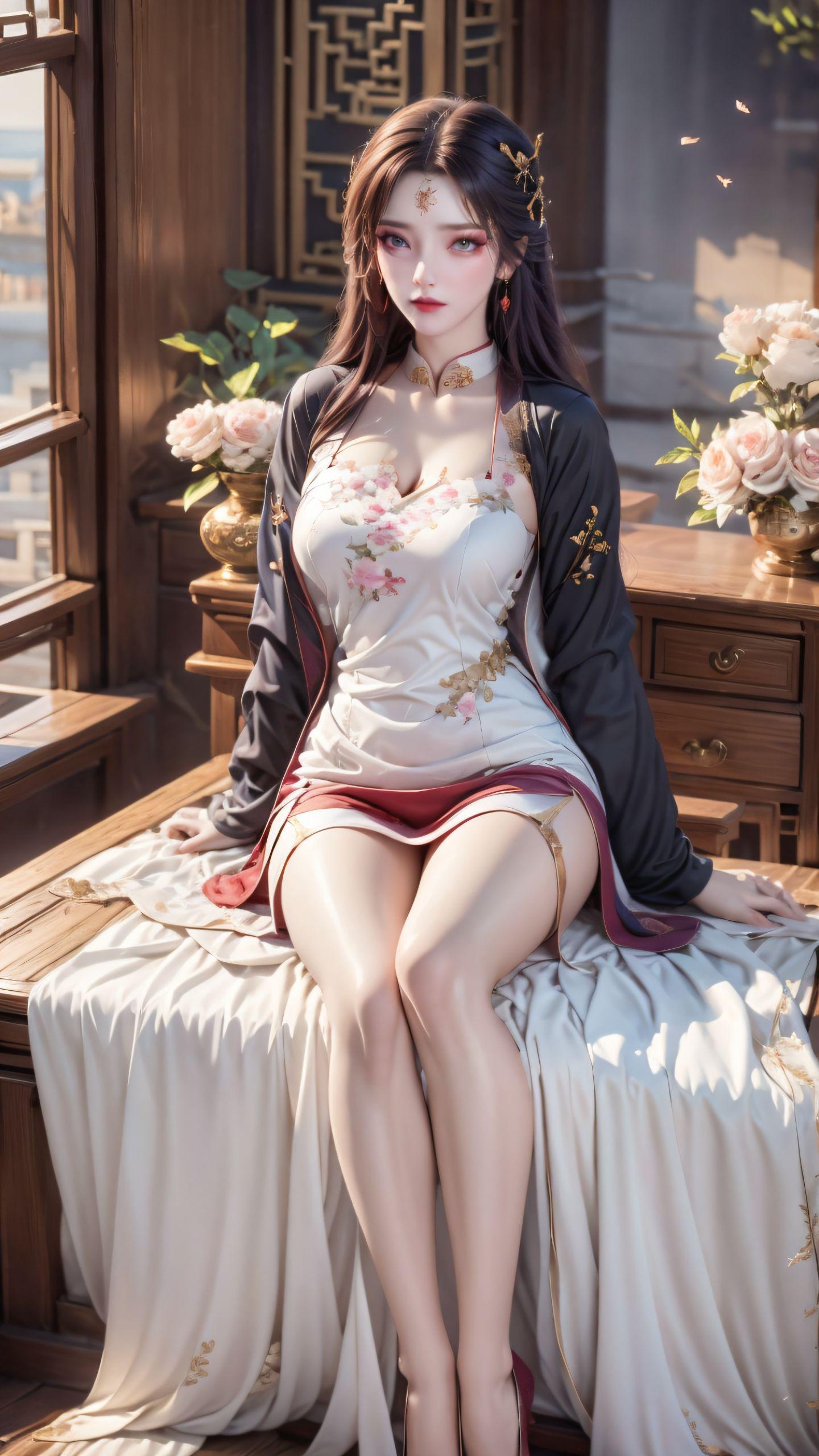 完美世界#云曦#旗袍#国风古韵,第5张