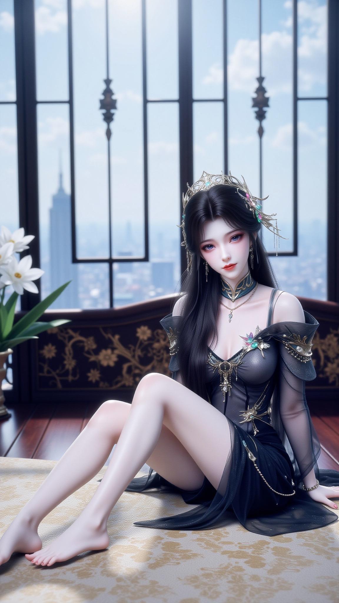 百炼成神#溪幼琴&诛仙#陆雪琪,第4张