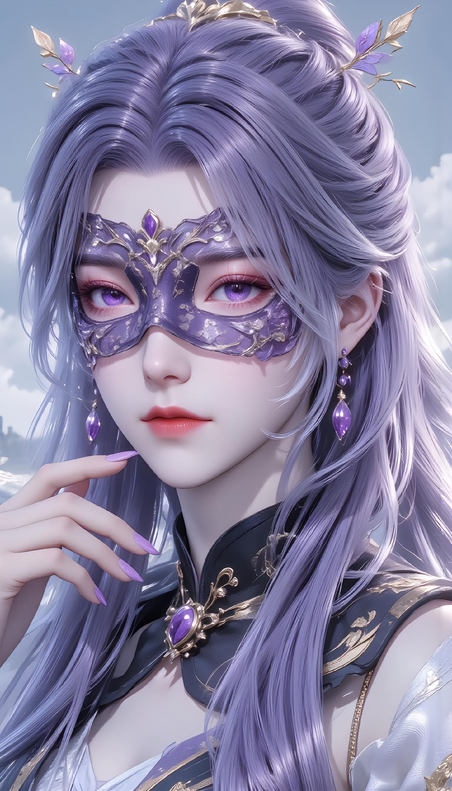 剑来#宁姚，国漫的假面舞会，凡人修仙传#紫灵,第10张