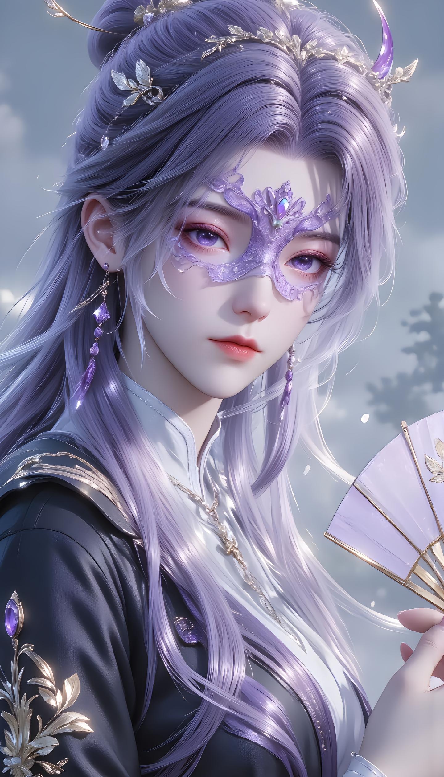 剑来#宁姚，国漫的假面舞会，凡人修仙传#紫灵,第20张