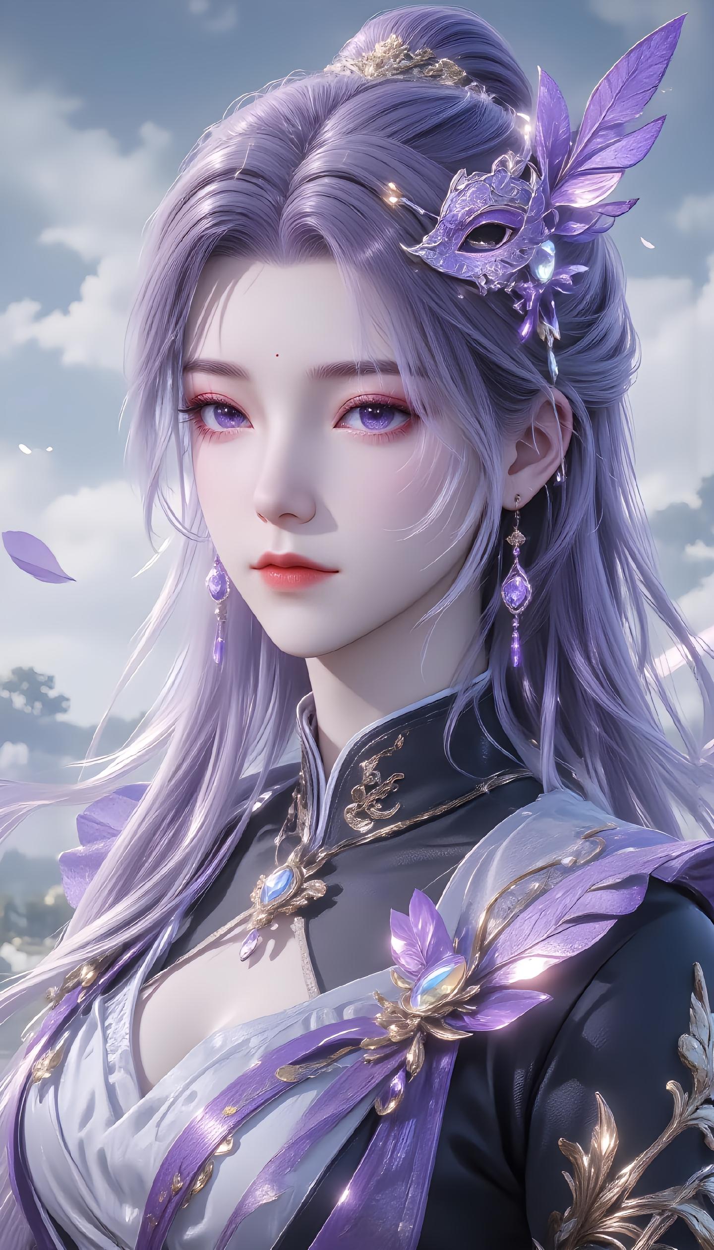 剑来#宁姚，国漫的假面舞会，凡人修仙传#紫灵,第21张