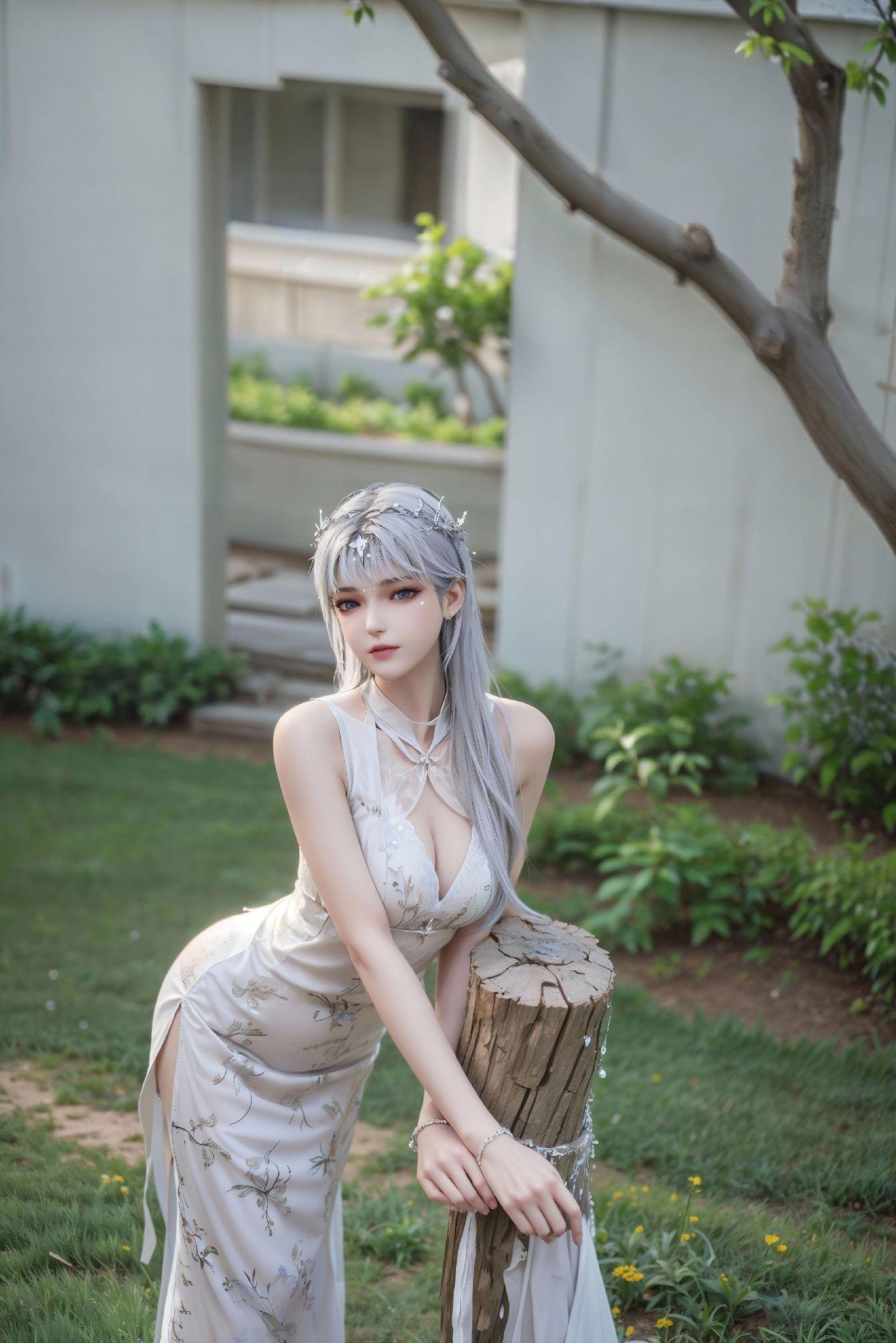 诛仙#小白，神印王座#圣采儿，完美世界#白发火灵儿,第5张