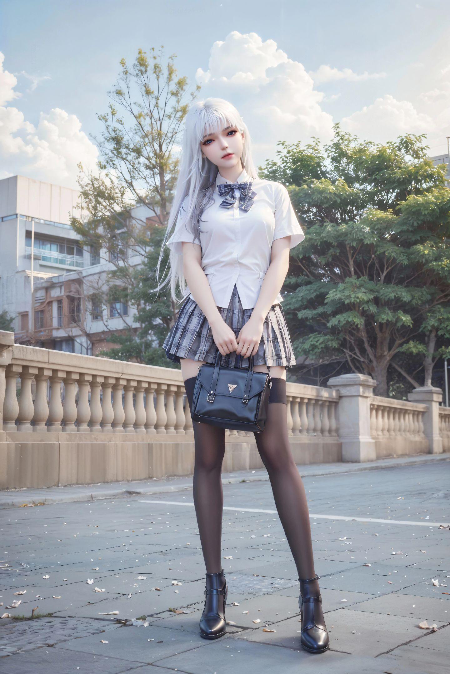 诛仙#小白，神印王座#圣采儿，完美世界#白发火灵儿,第8张