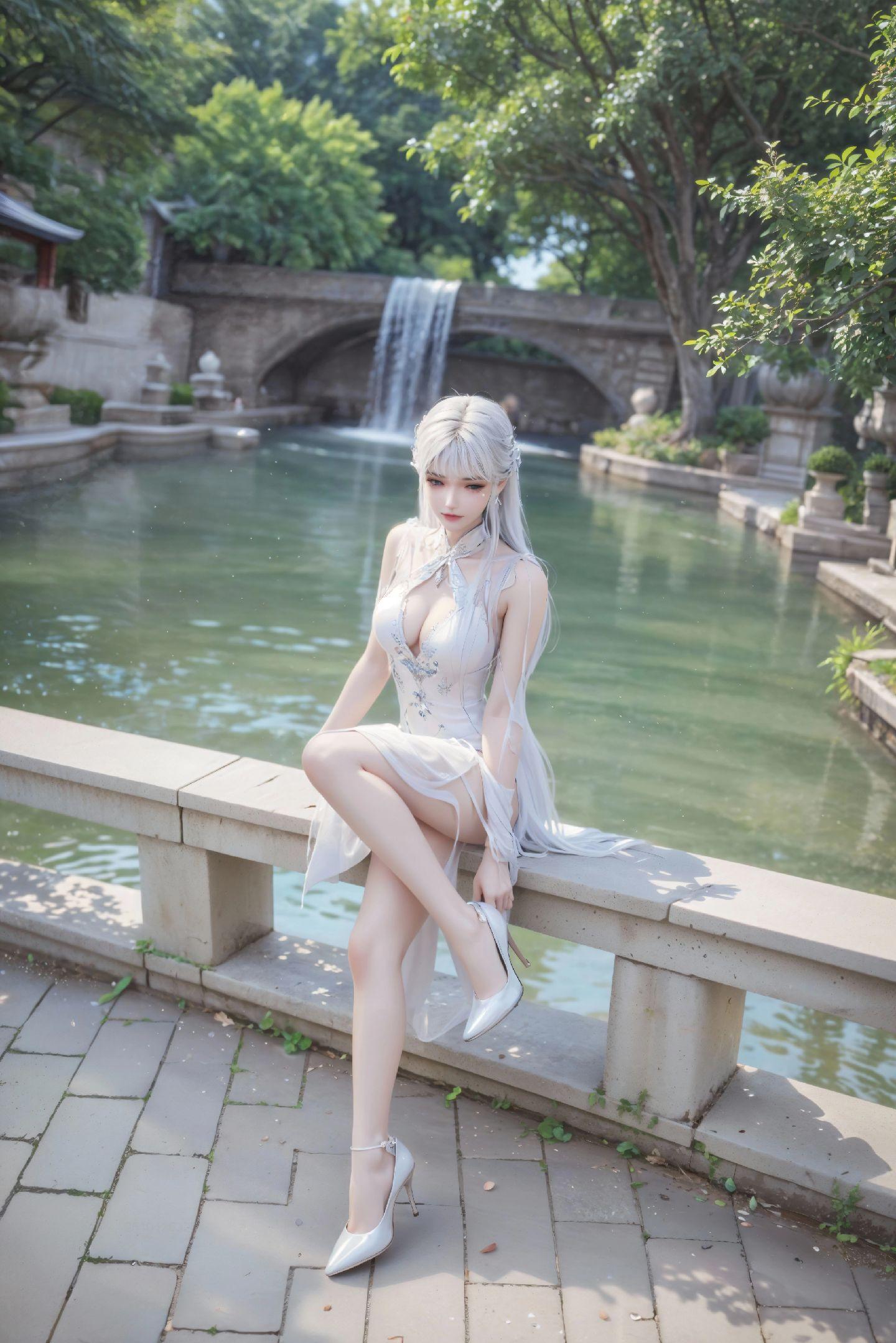 诛仙#小白，神印王座#圣采儿，完美世界#白发火灵儿,第6张