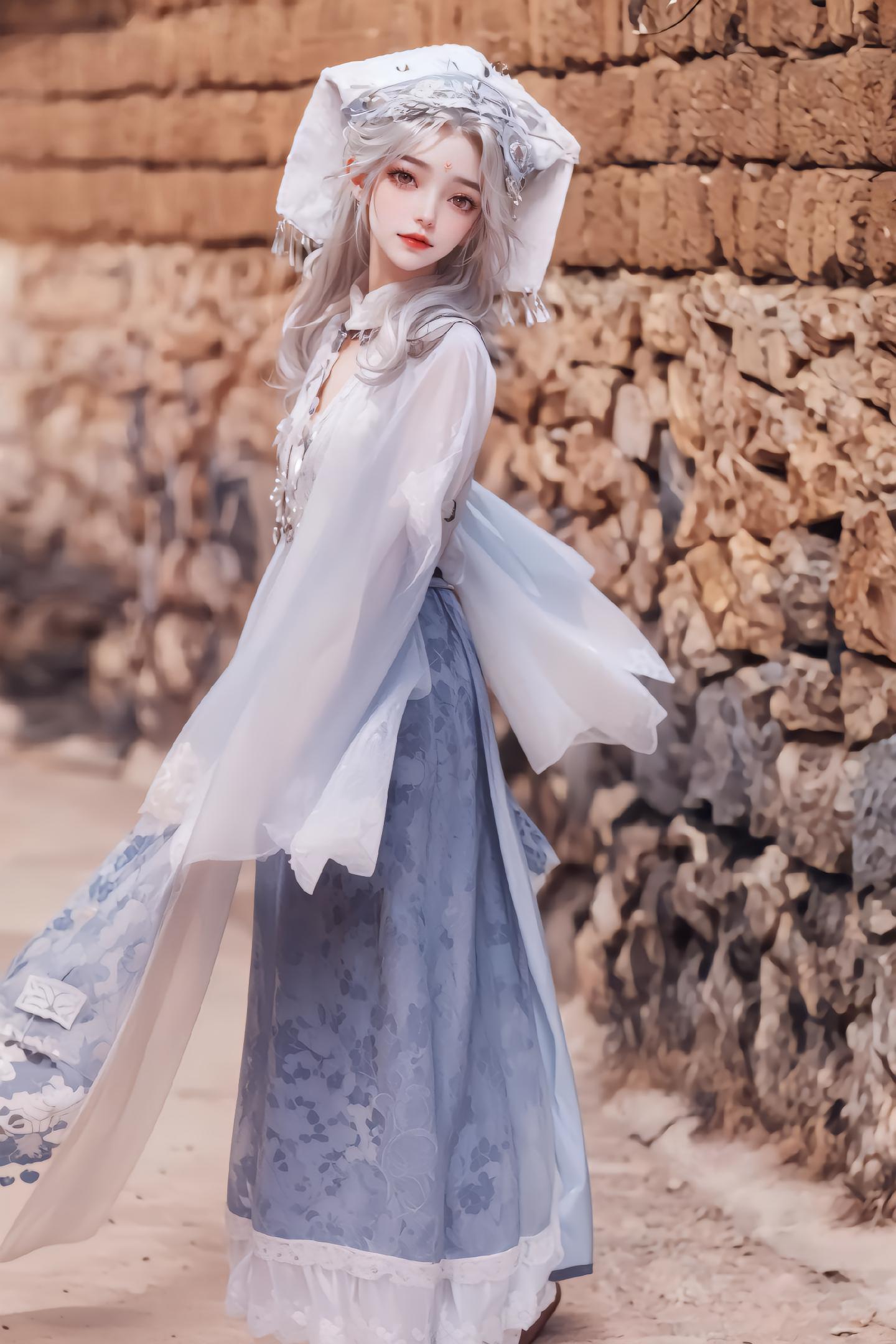 诛仙#小白，神印王座#圣采儿，完美世界#白发火灵儿,第12张