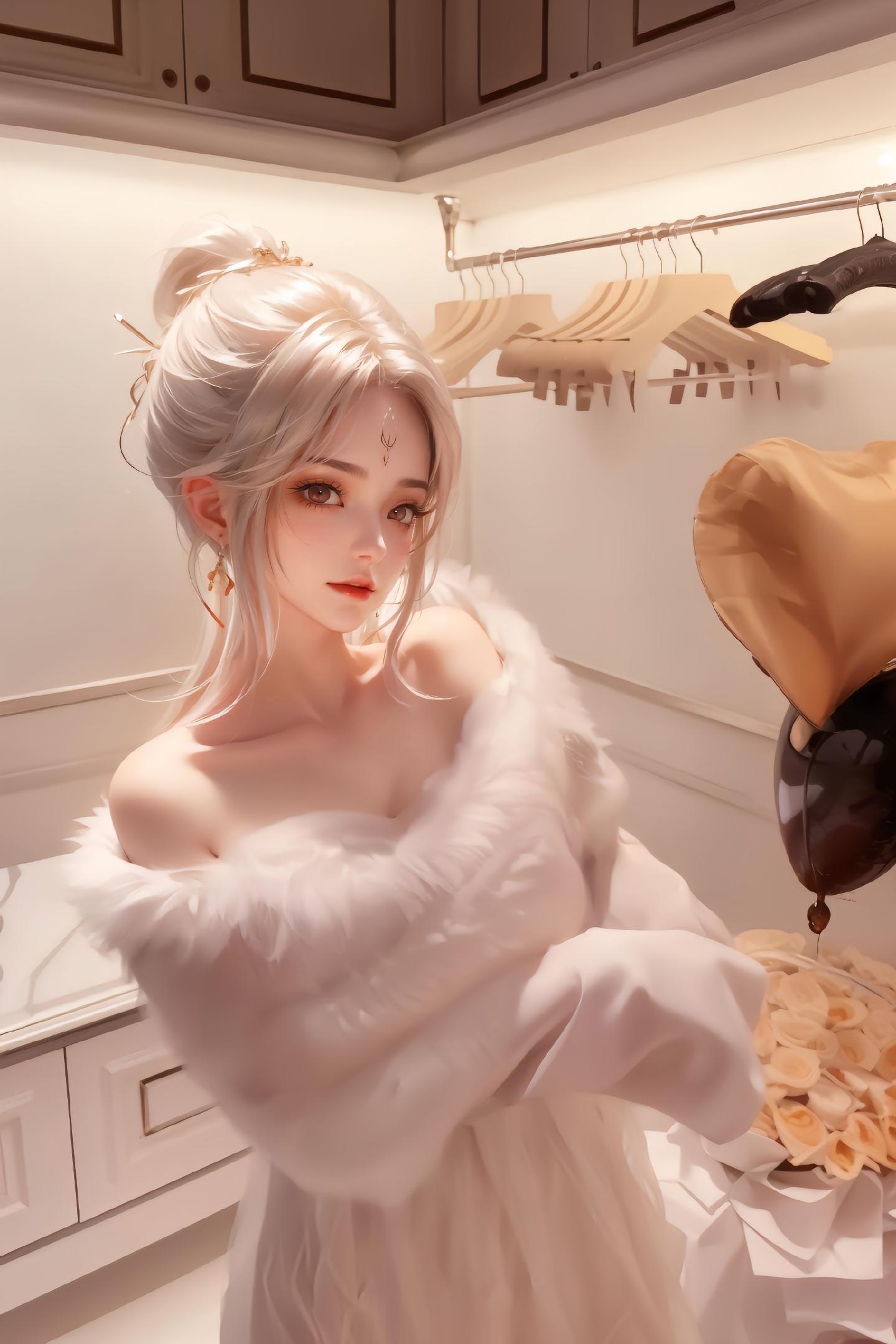 诛仙#小白，神印王座#圣采儿，完美世界#白发火灵儿,第14张