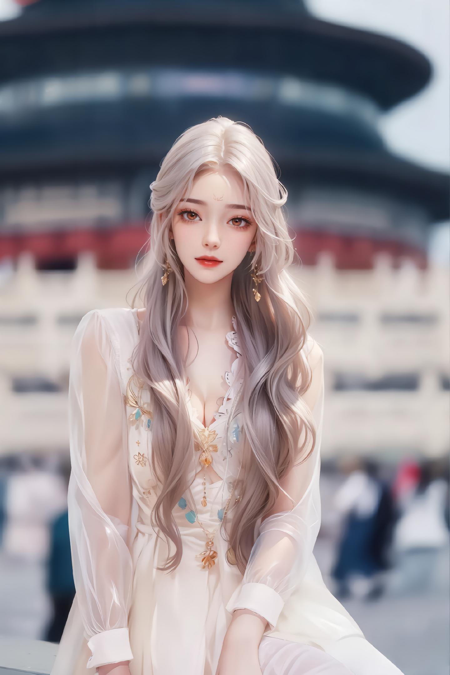 诛仙#小白，神印王座#圣采儿，完美世界#白发火灵儿,第11张