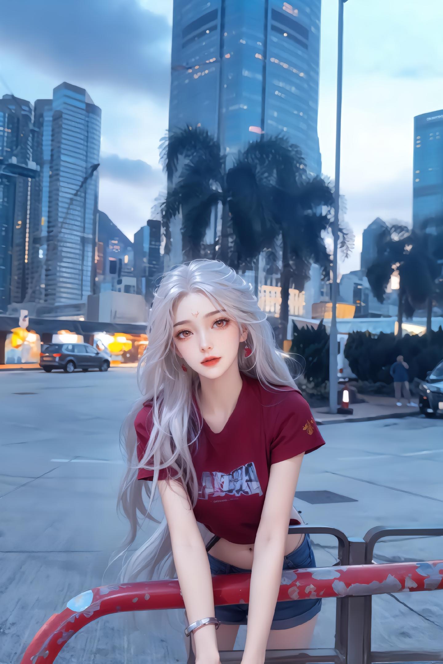 诛仙#小白，神印王座#圣采儿，完美世界#白发火灵儿,第19张