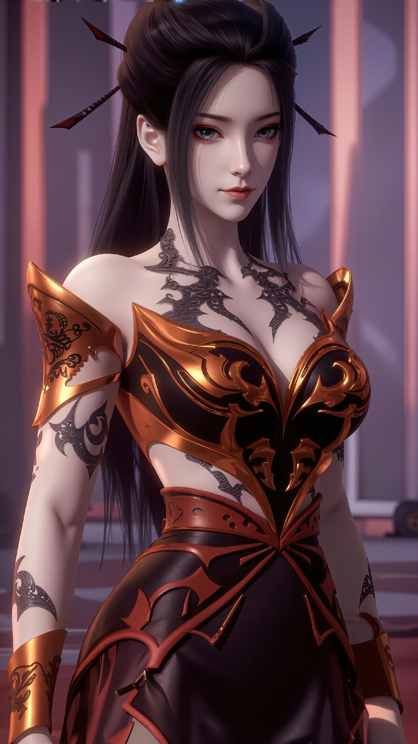 遮天#姬紫月，天行九歌#焰灵姬，斗破苍穹#曹颖,第6张