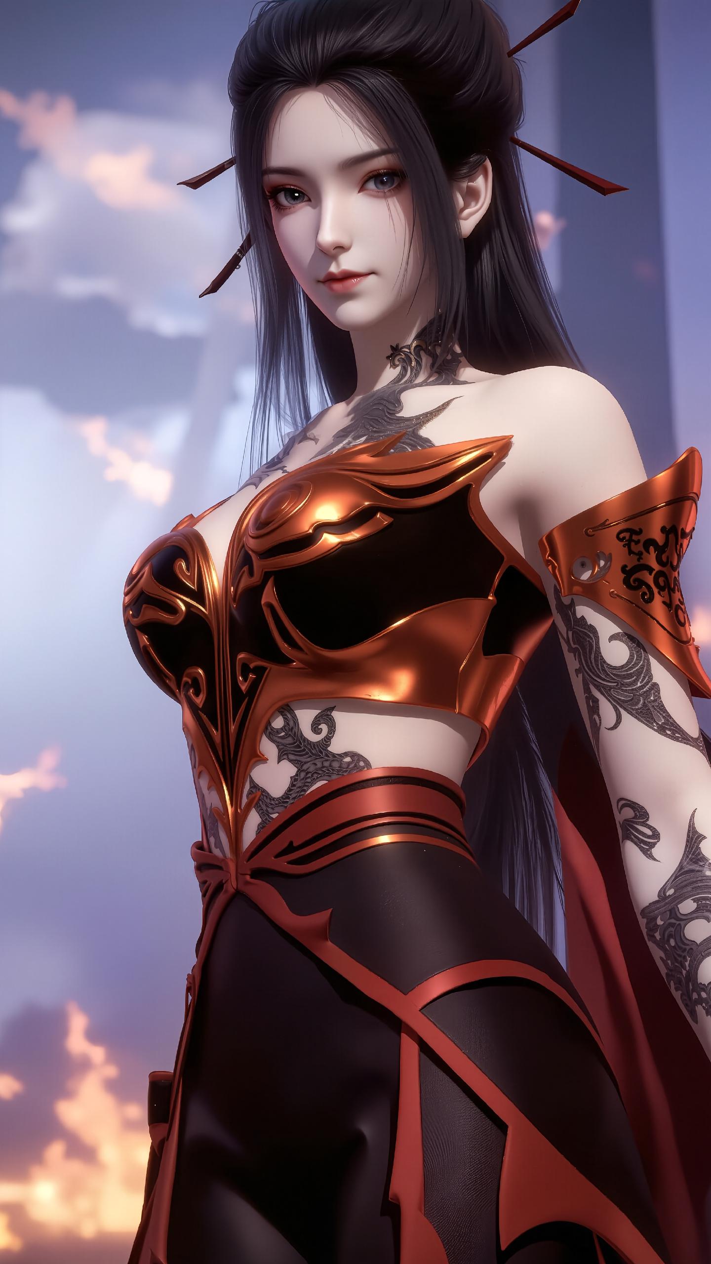 遮天#姬紫月，天行九歌#焰灵姬，斗破苍穹#曹颖,第7张