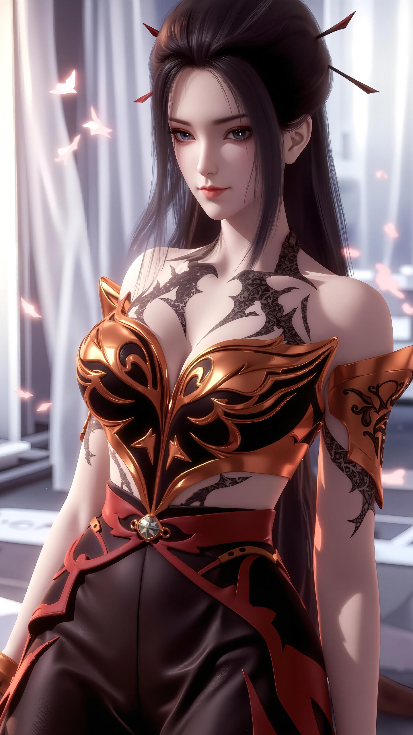 遮天#姬紫月，天行九歌#焰灵姬，斗破苍穹#曹颖,第9张