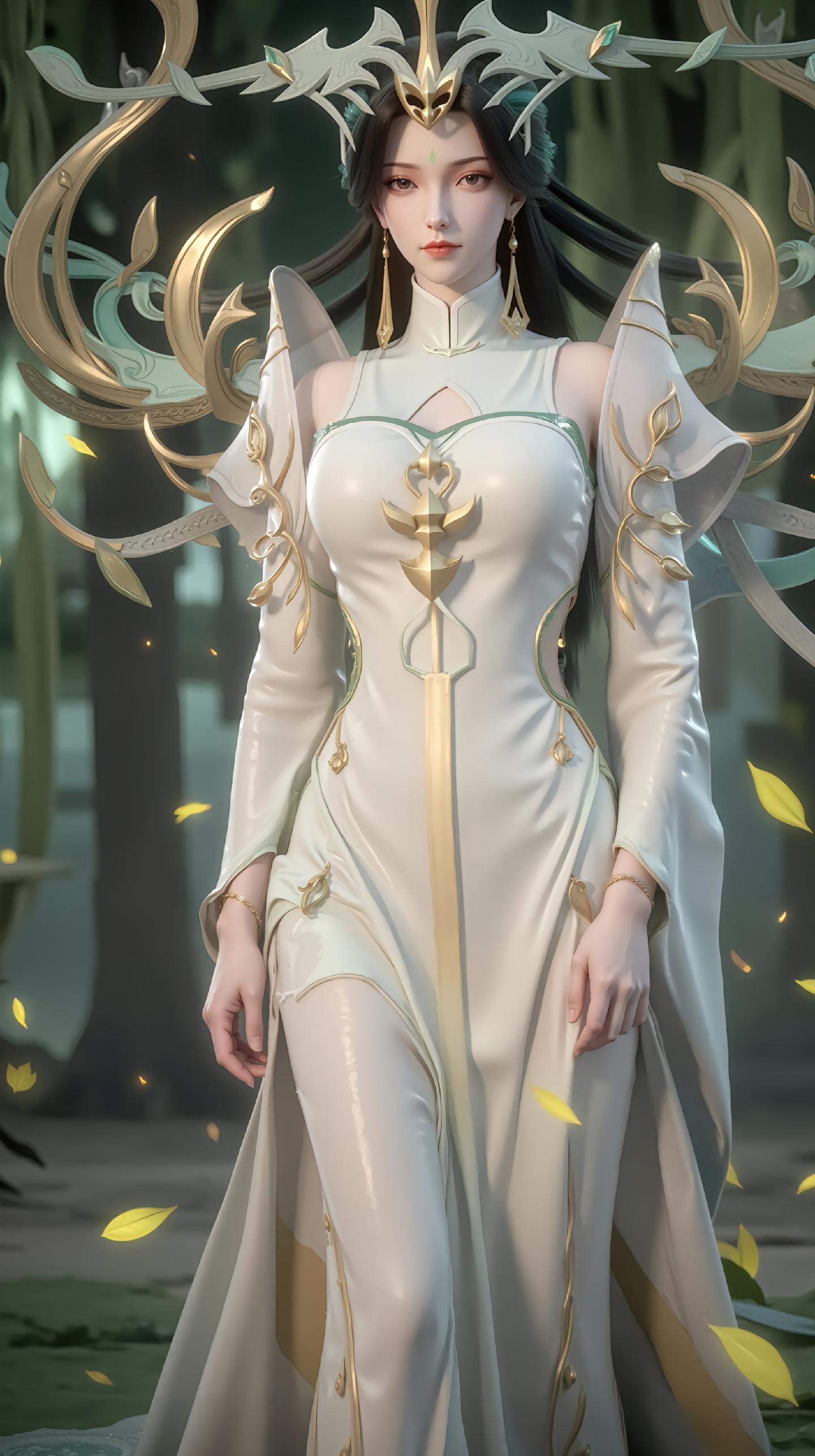 完美世界#柳神，斗罗大陆#千仞雪，天行九歌#焰灵姬,第4张