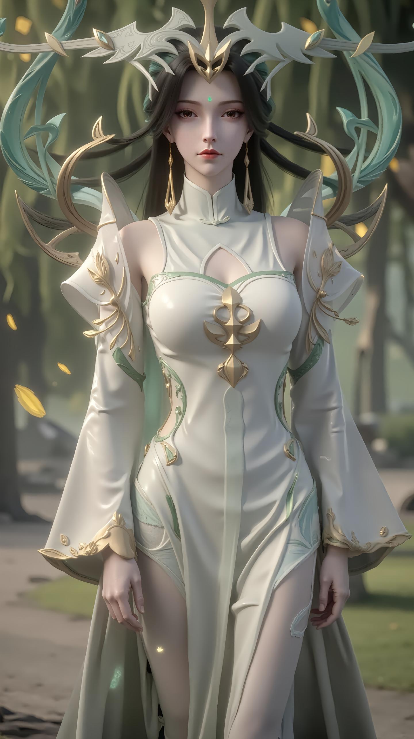 完美世界#柳神，斗罗大陆#千仞雪，天行九歌#焰灵姬,第6张