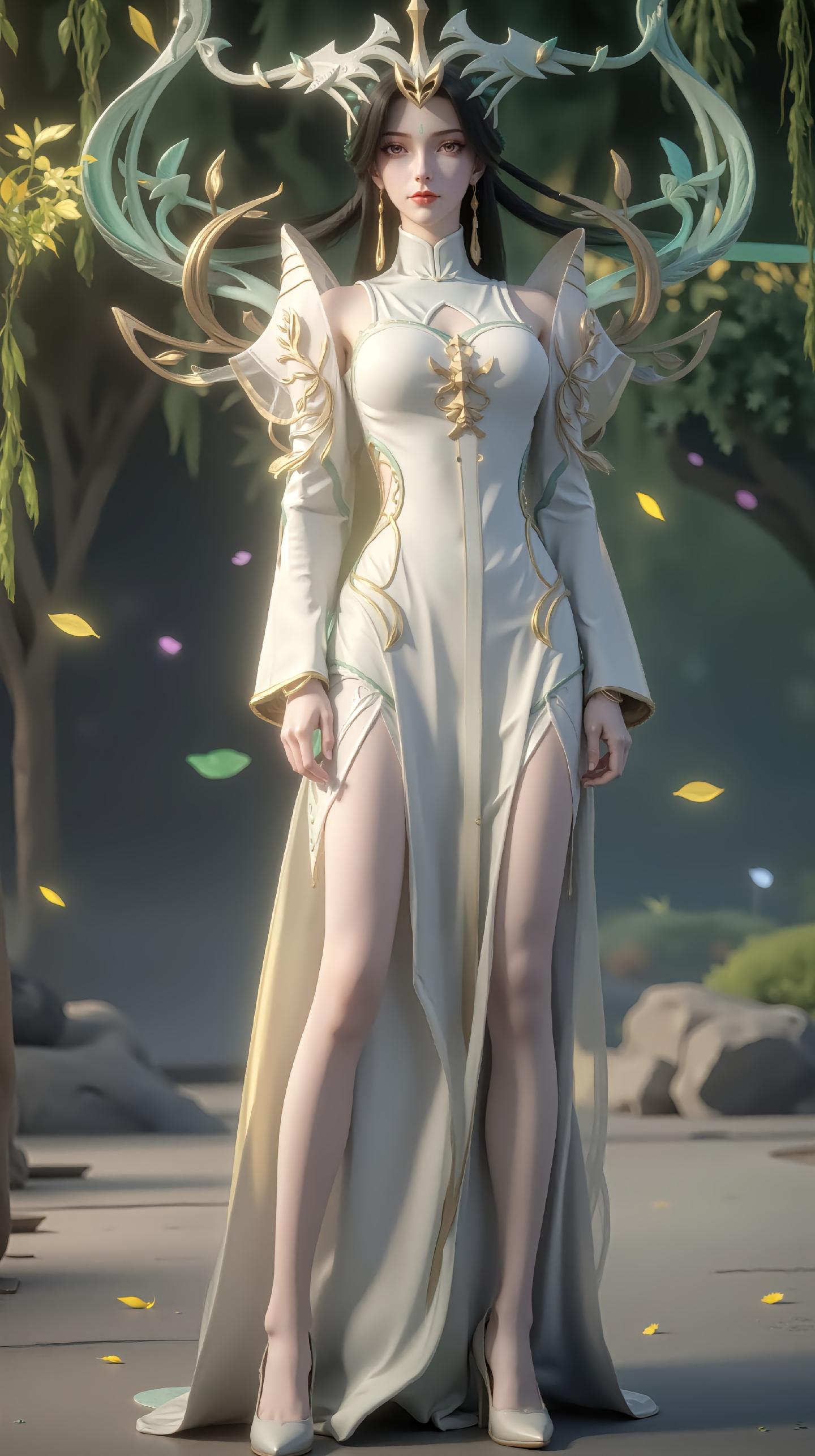完美世界#柳神，斗罗大陆#千仞雪，天行九歌#焰灵姬,第5张