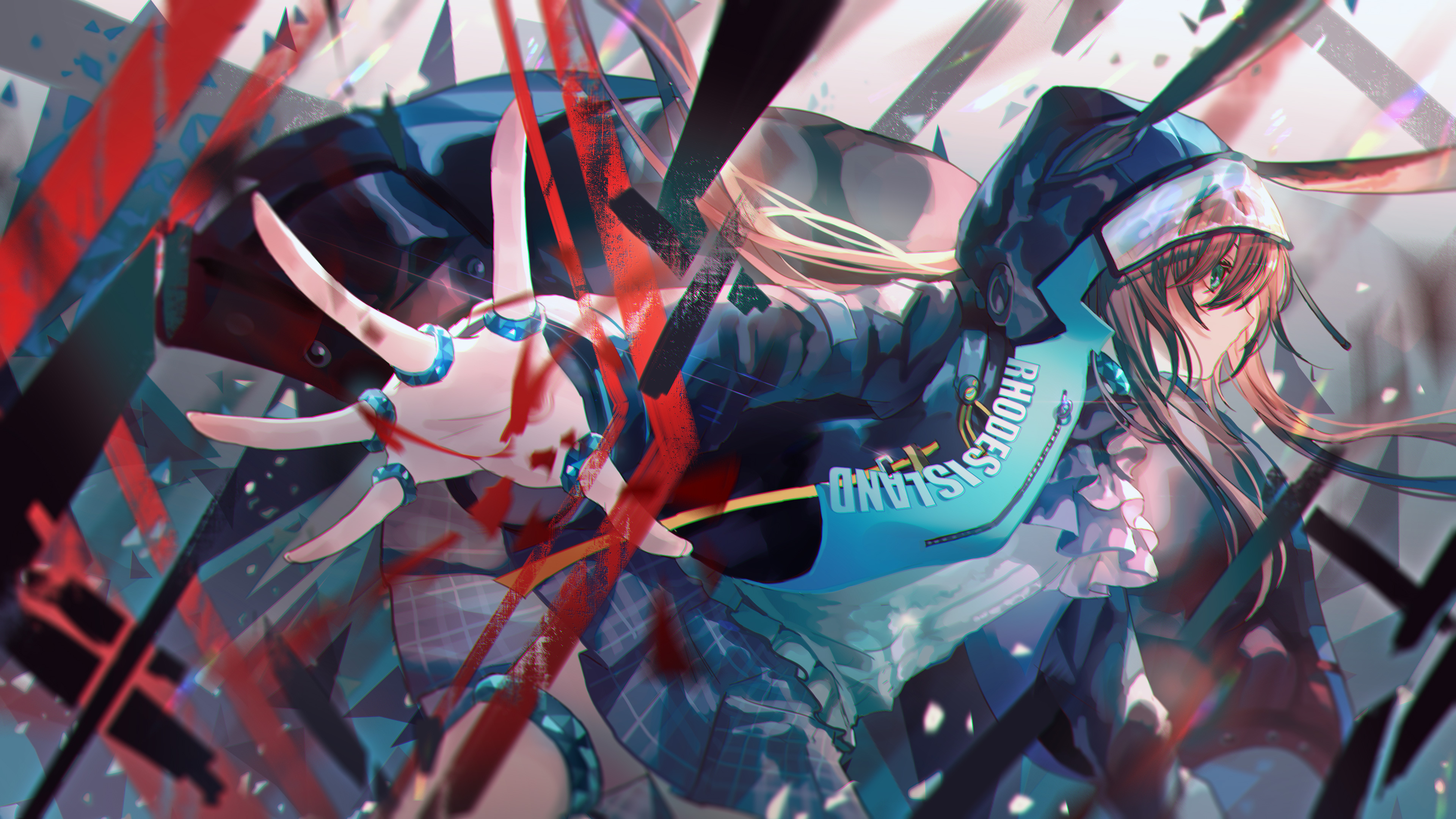 人气游戏人物、运动衫兔耳朵人物壁纸图片,第1张