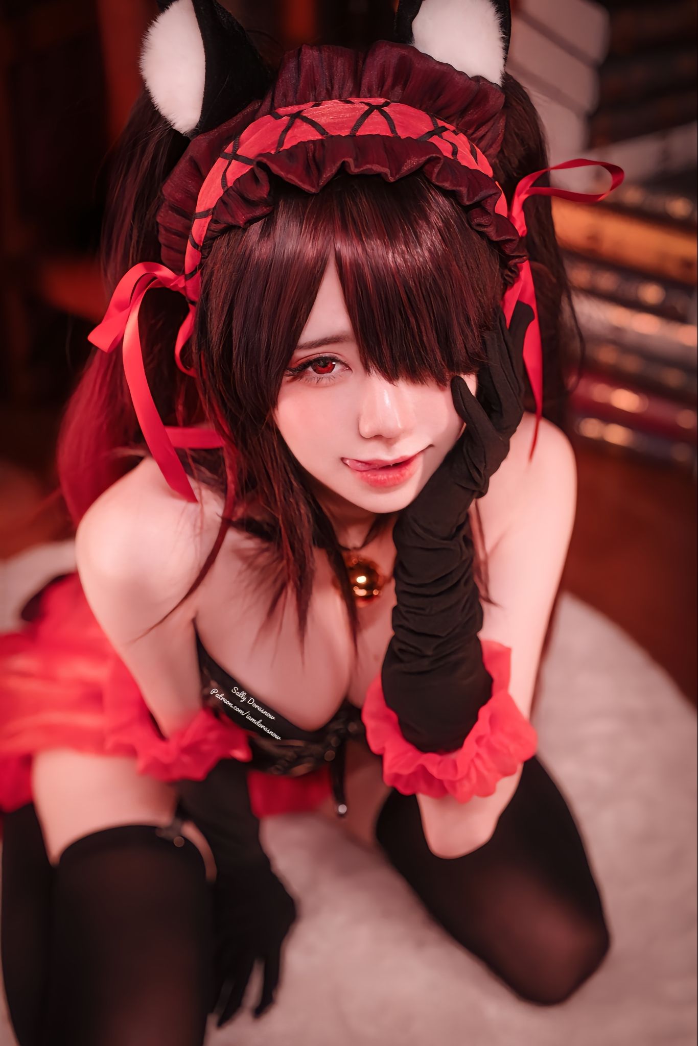 dy@悲伤花生酱 这样的狂三你能驾驭吗？#时崎狂三 #cosplay #这也太好看了 #美图分享 #萌到爆炸了,第2张