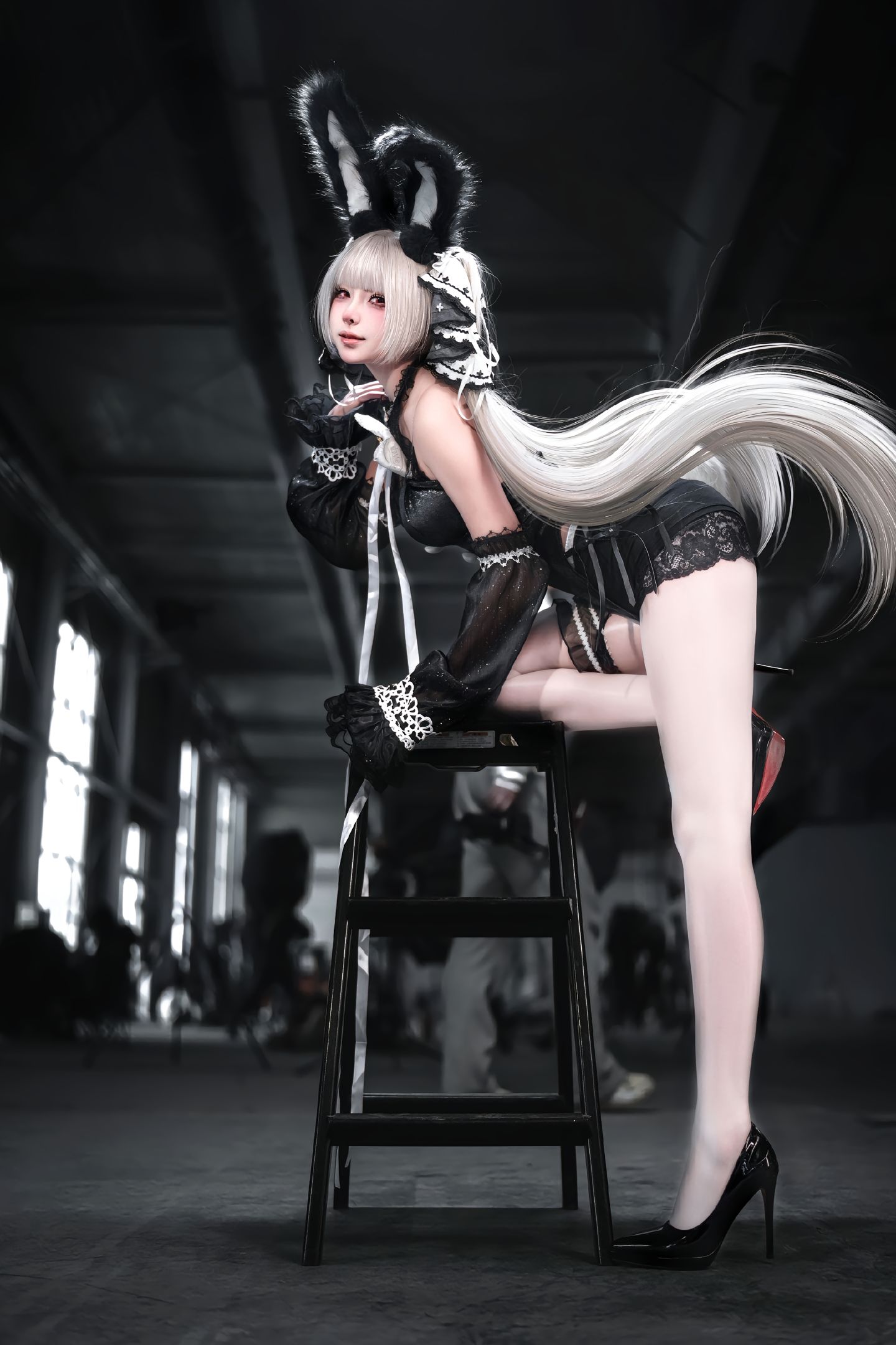 dy@三九月♡ 可畏兔兔。摄影老师@小柴📷 #cos #场照 #碧蓝航线 #可畏 #cosplay,第1张