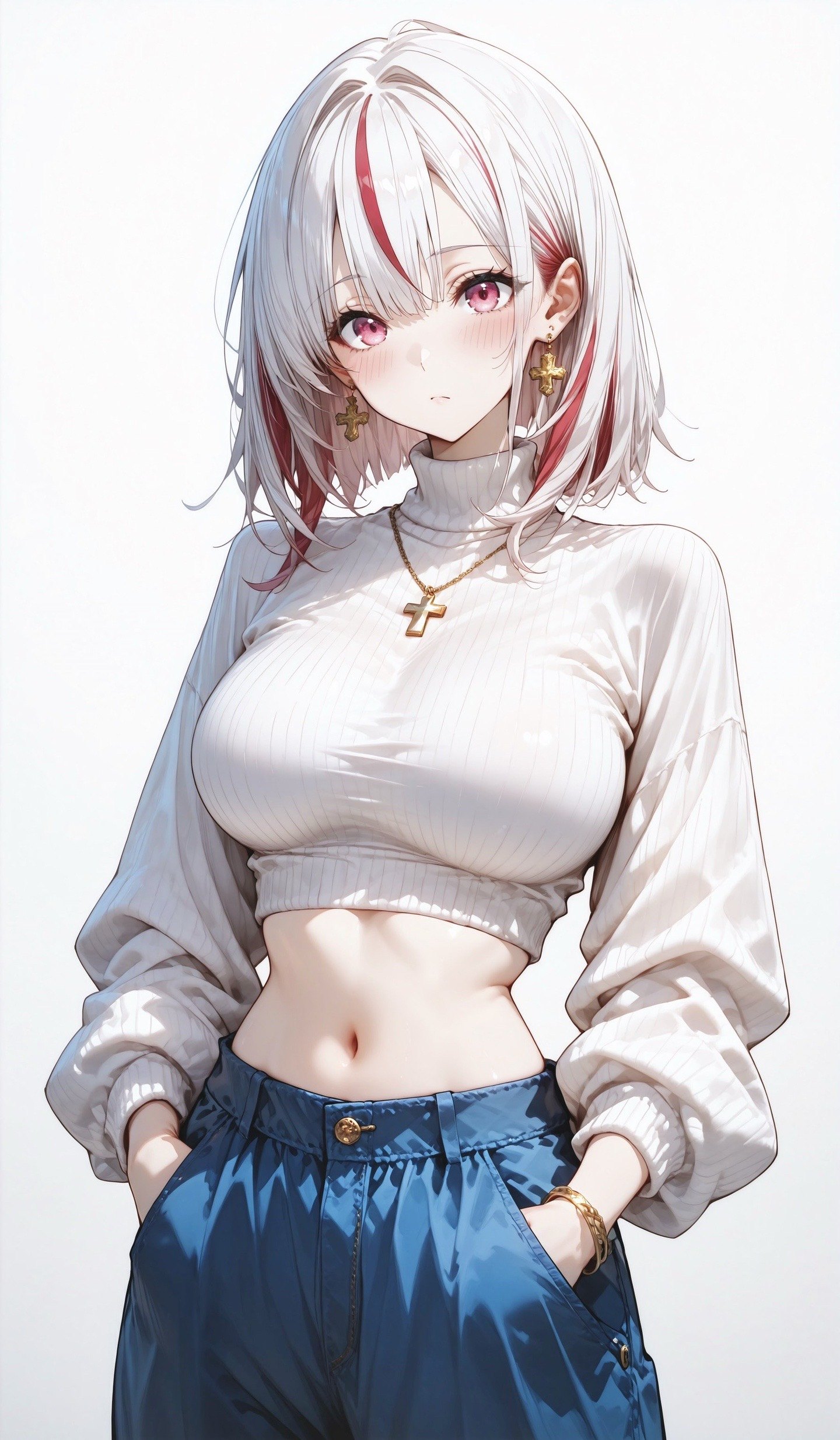 挑染发#二次元#极品身材,第2张