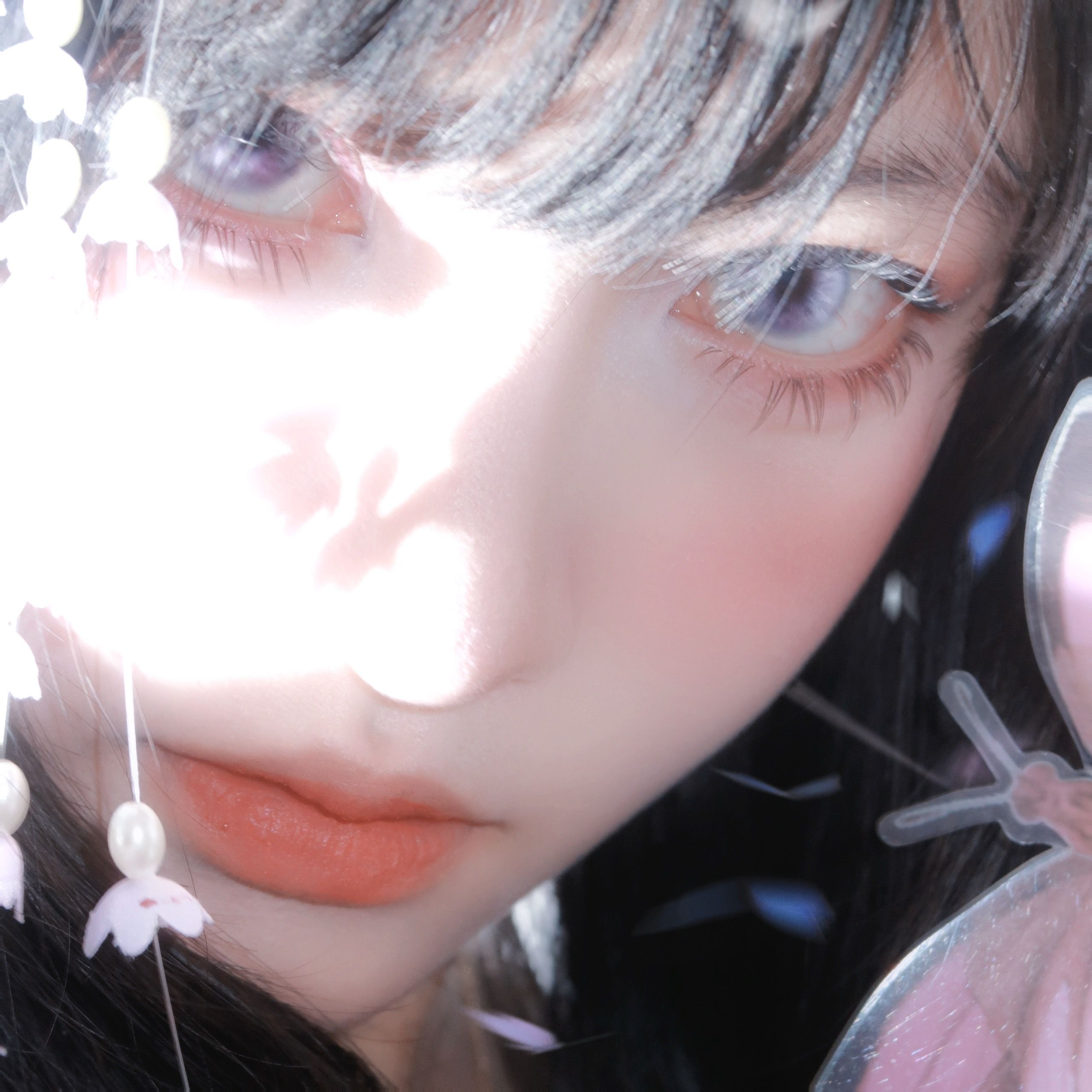 dy@奶盖哦 迷雾。#怼脸拍 #分享照片 #网感自拍,第3张