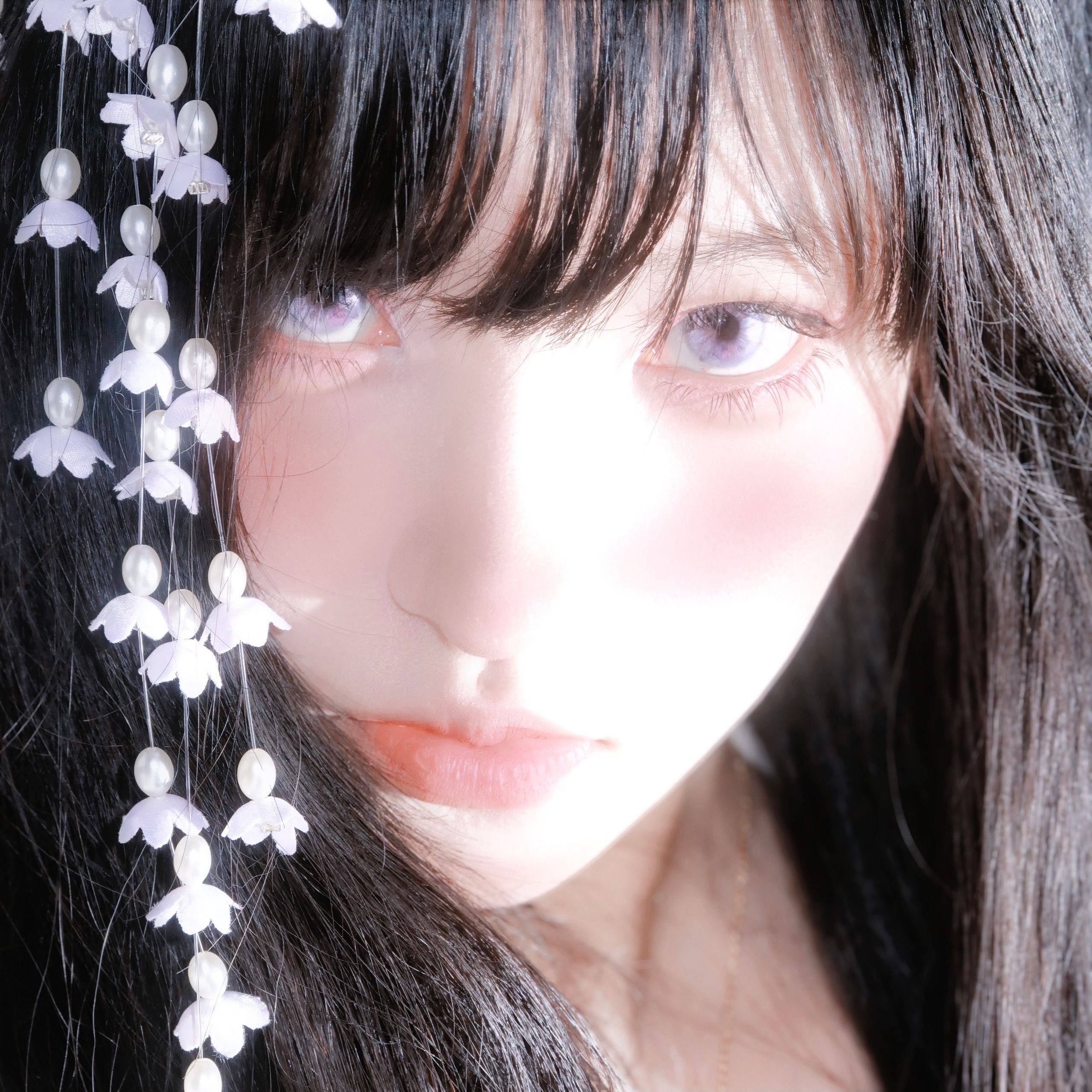 dy@奶盖哦 迷雾。#怼脸拍 #分享照片 #网感自拍,第2张